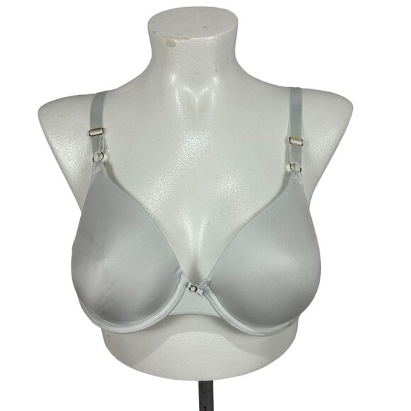 Vanity Fair 75345 Women's Light Gray Underwire Bra Size 36C Nylon/Spandex - Picture 1 of 5